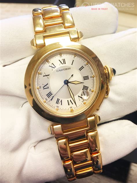 buy gold cartier|cartier gold watches for women.